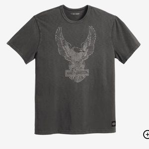 Harley Davidson mens eagle military tee